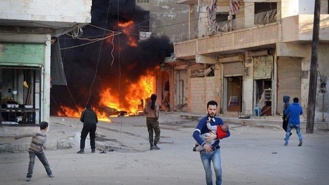 İdlib'e hava saldırısı! 13 sivil öldü!