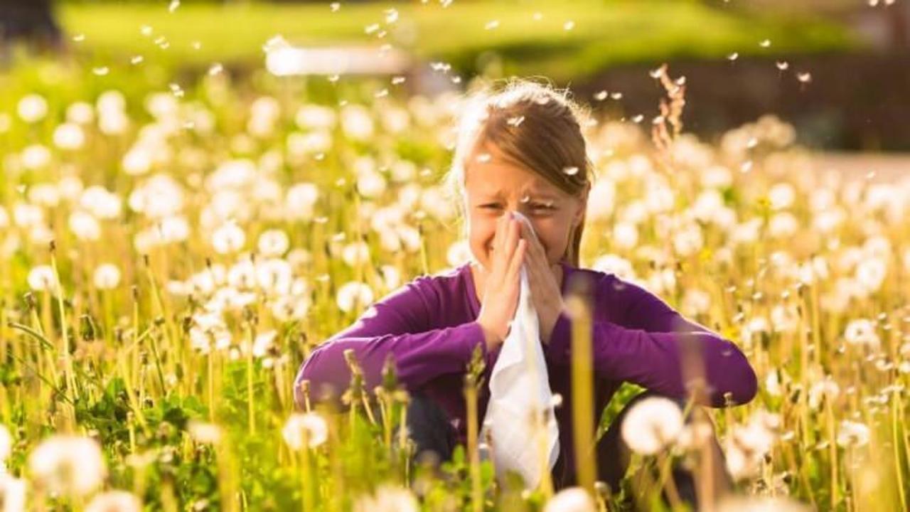 Çocuklarda polen alerjisine dikkat