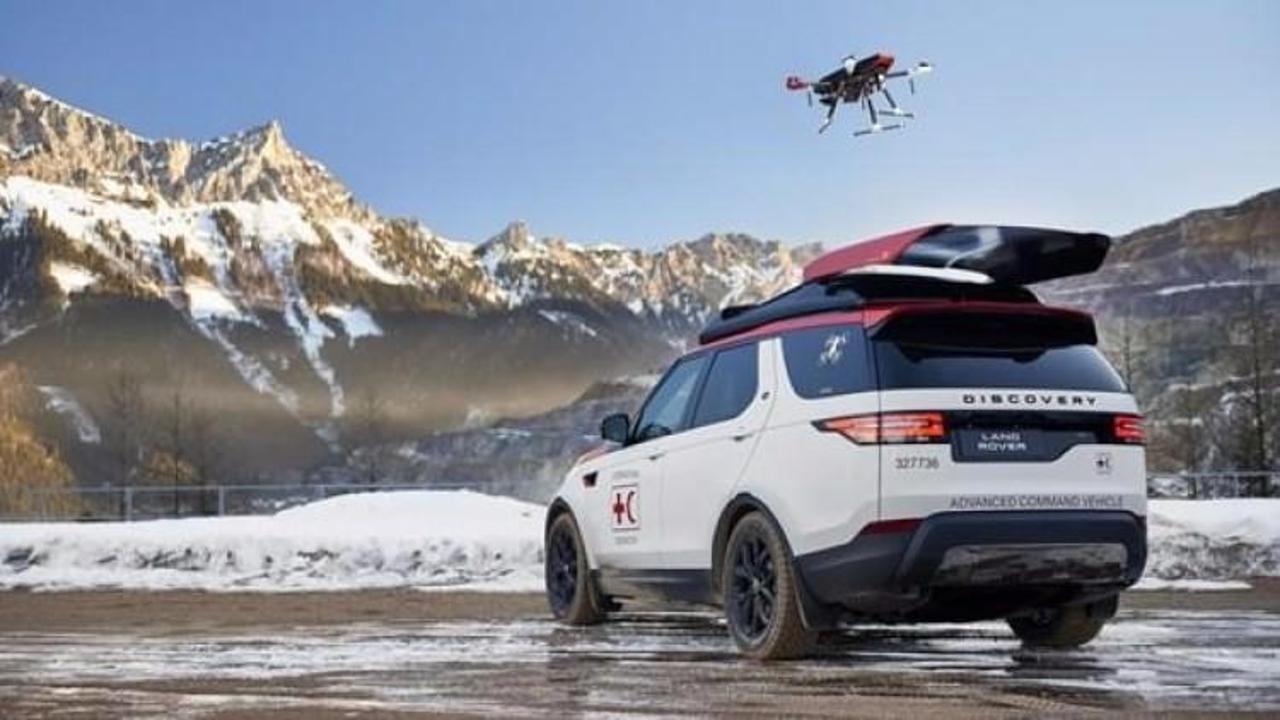 'Dron'lu Land Rover ortaya çıktı!