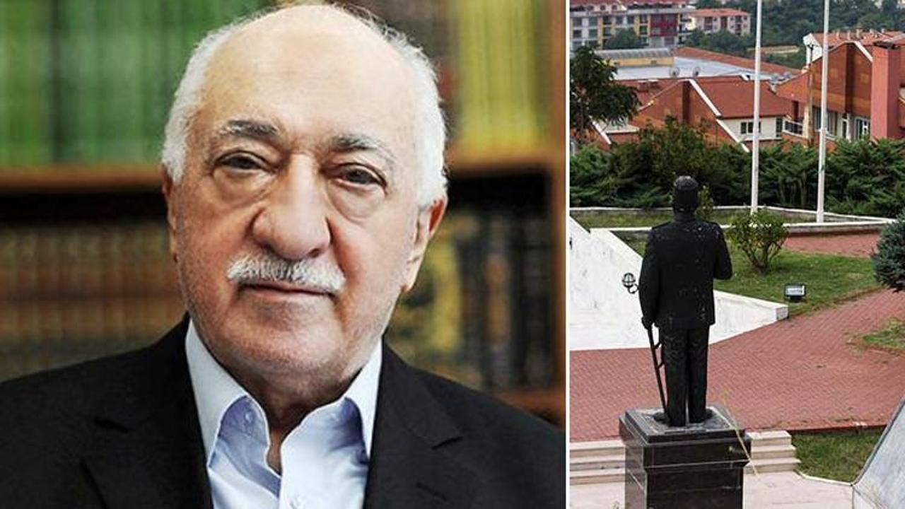 Fethullah Gülen'in dedesinin heykelini bakın kim yaptırmış