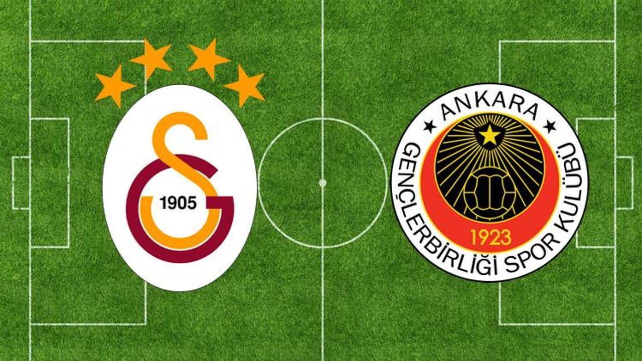 Galatasaray Gençlerbirliği maçı saat kaçta? Ne zaman?
