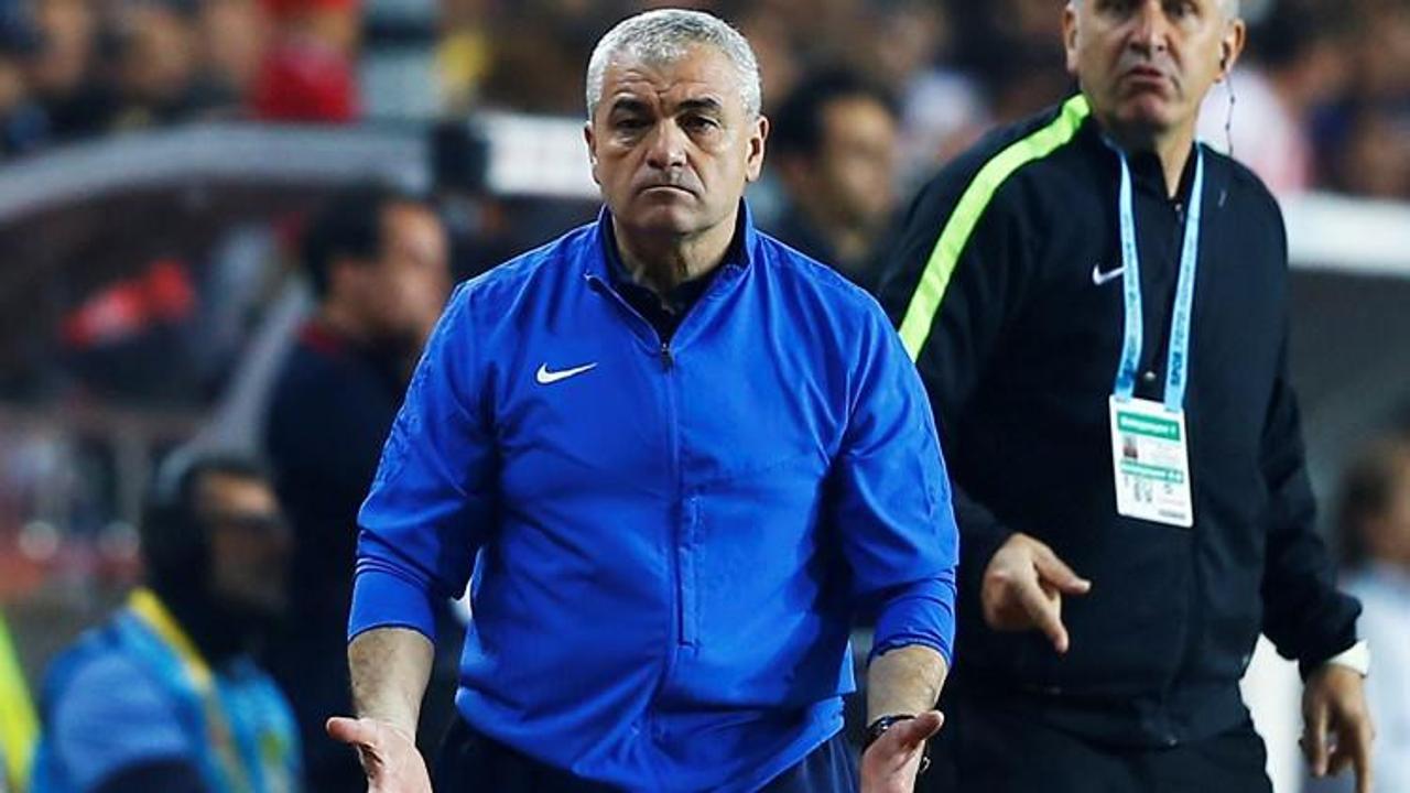 Rıza Çalımbay: Beraberliğe üzülürken...