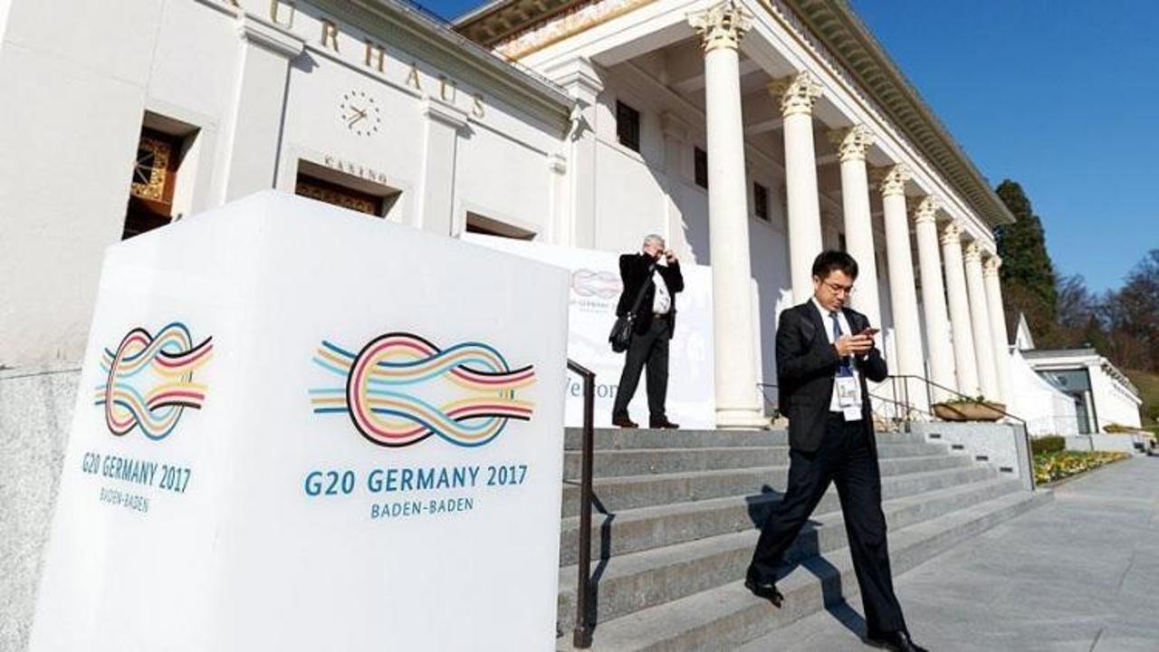 G20 Maliye Bakanlar toplantısı başladı!