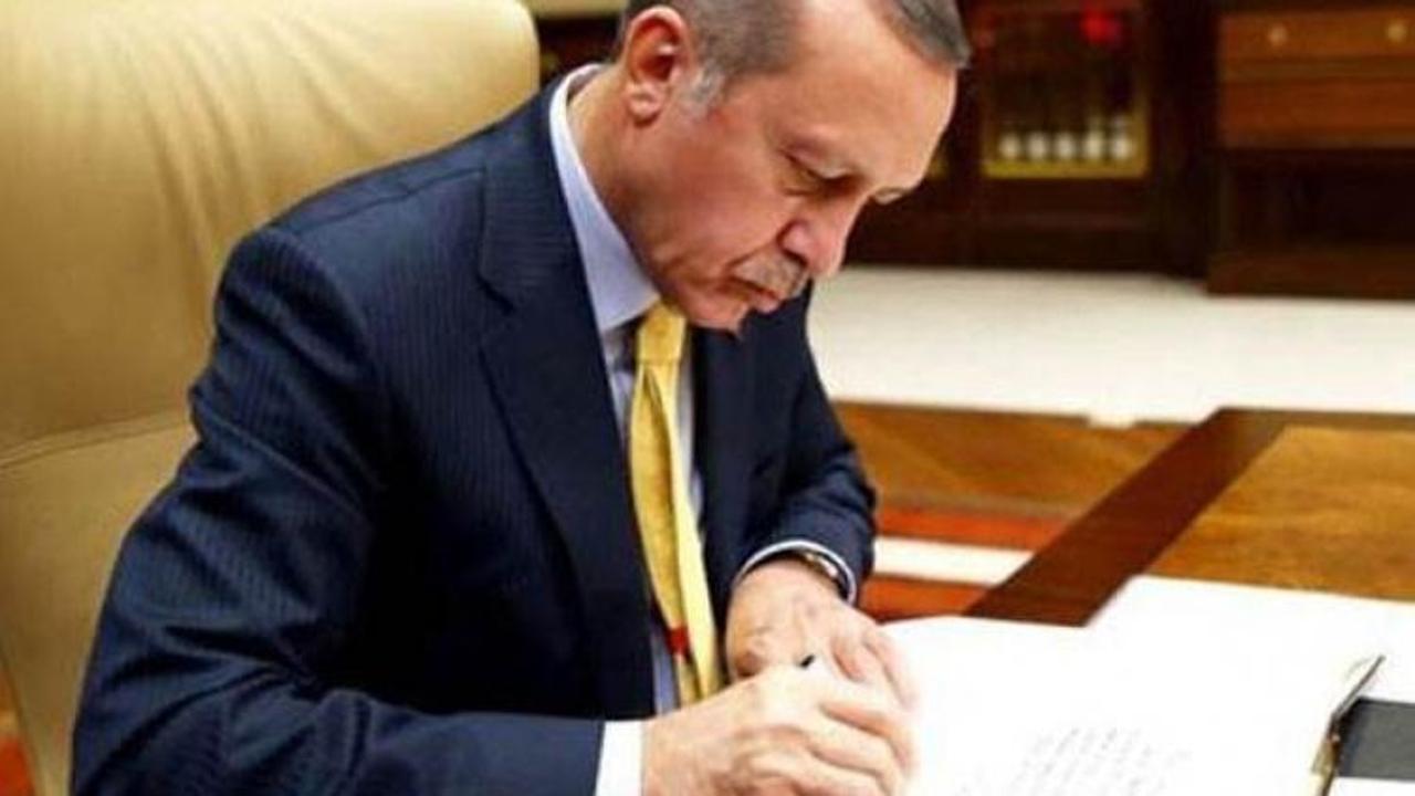 Cumhurbaşkanı Erdoğan'dan atamalar