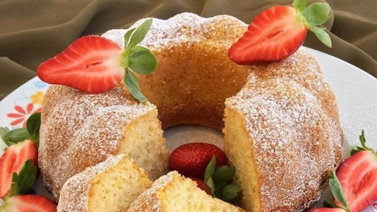 Krem şantili kek tarifi