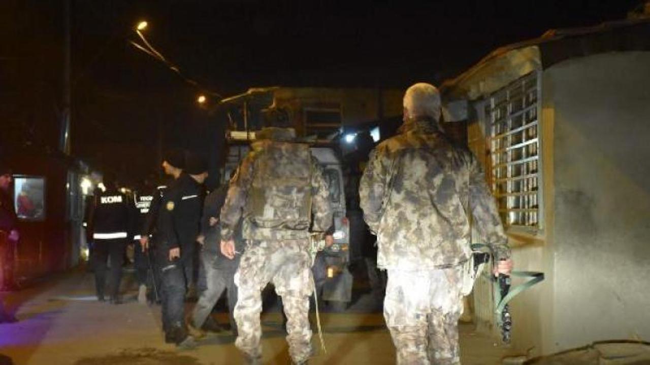 Çorlu'da 200 polisle uyuşturucu operasyonu