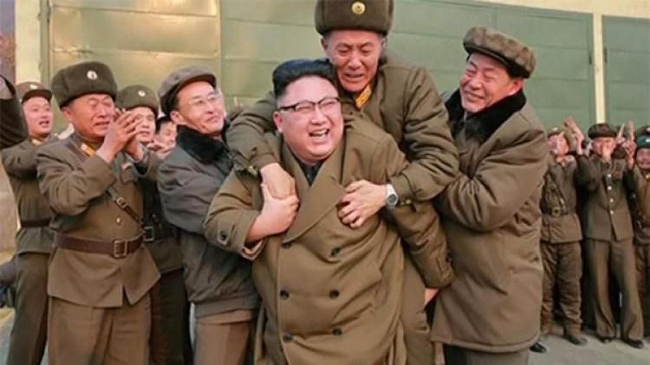 Kuzey Kore lideri Kim'in fotoğrafı olay oldu!