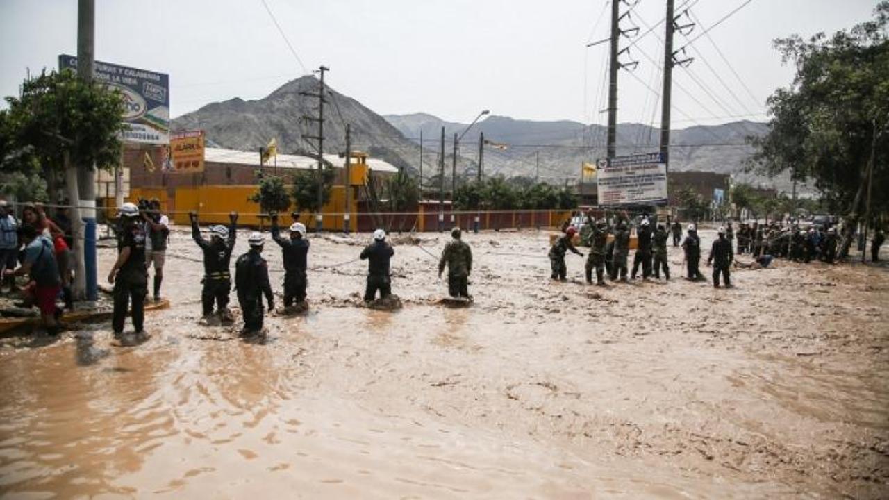 Peru'daki sel felaketi: Ölü sayısı artıyor!