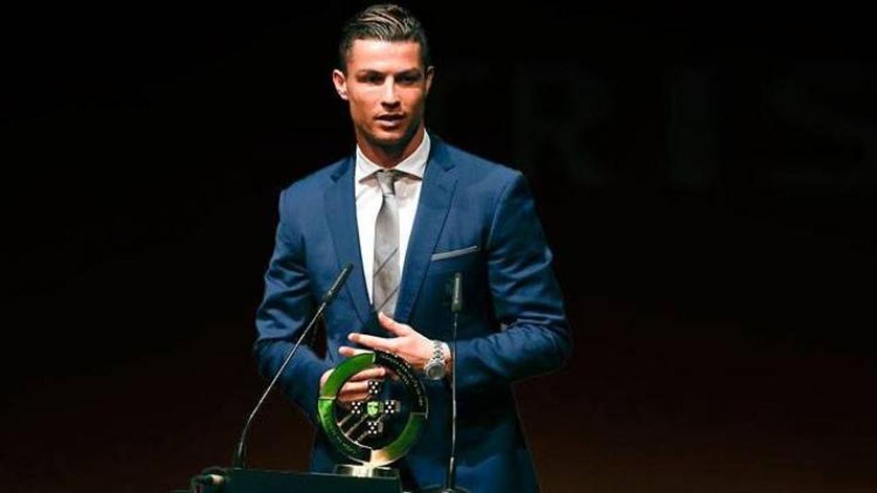 Ronaldo'ya bir ödül daha! 'Çok mutluyum'