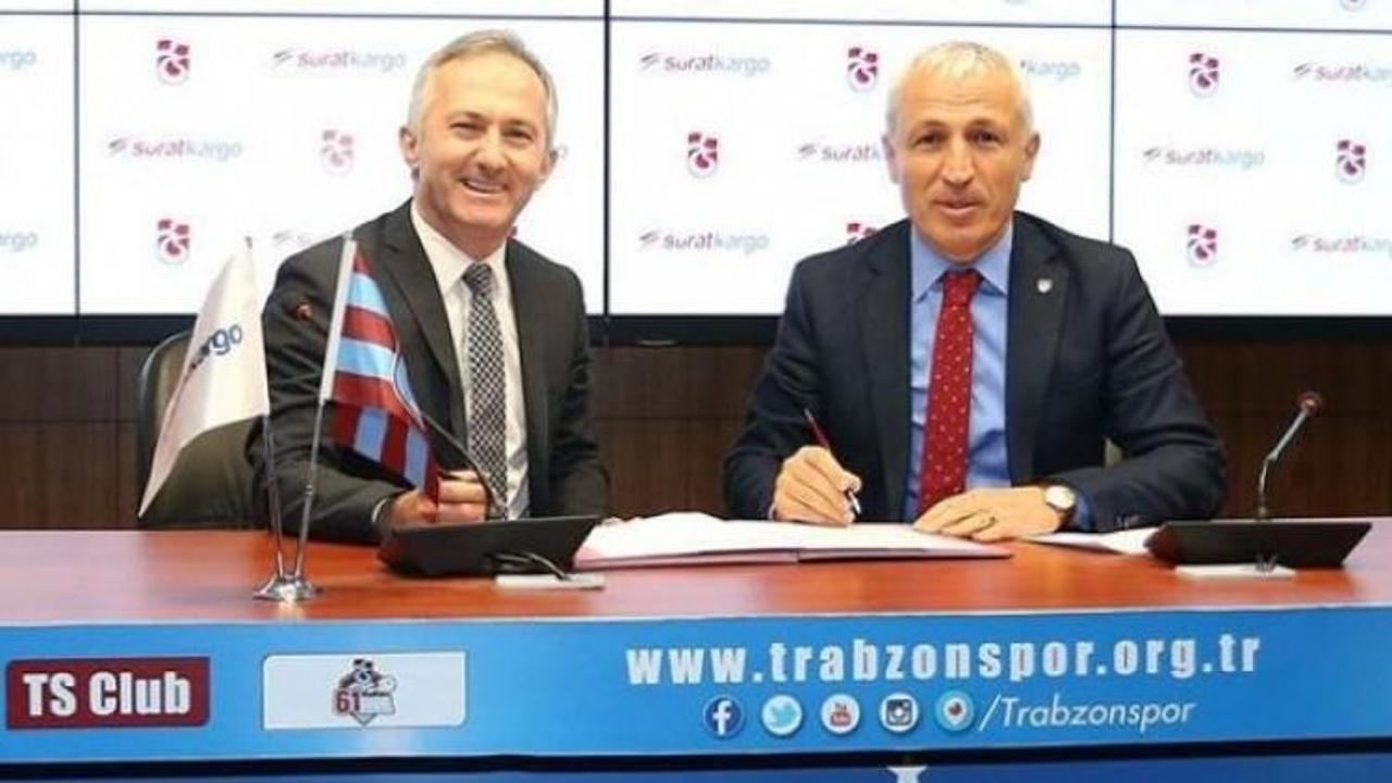 Trabzonspor'dan yeni sponsorluk anlaşması