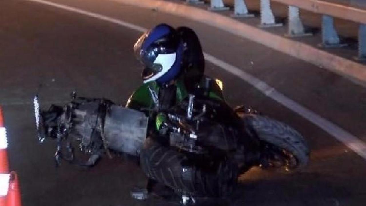 Zeytinburnu'nda motosiklet kazası: 1 ölü,1 yaralı
