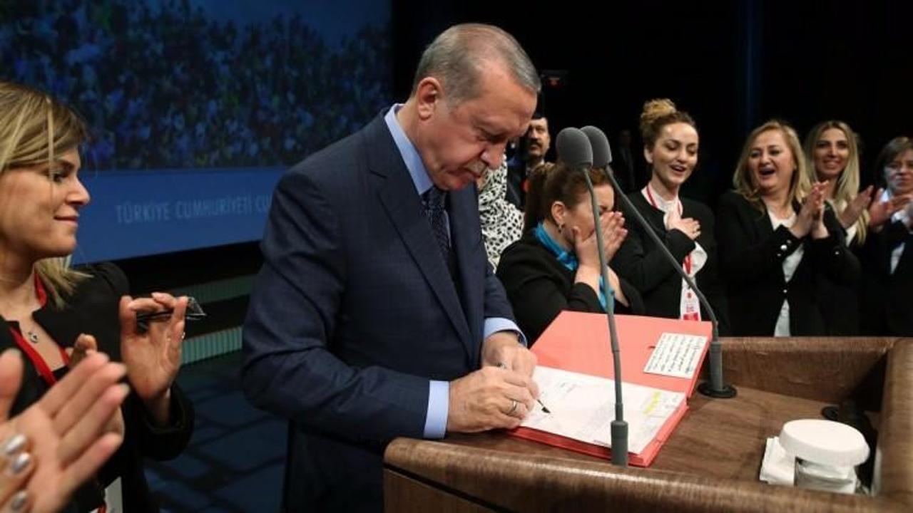 Erdoğan canlı yayında onaylamıştı! Yürürlüğe girdi