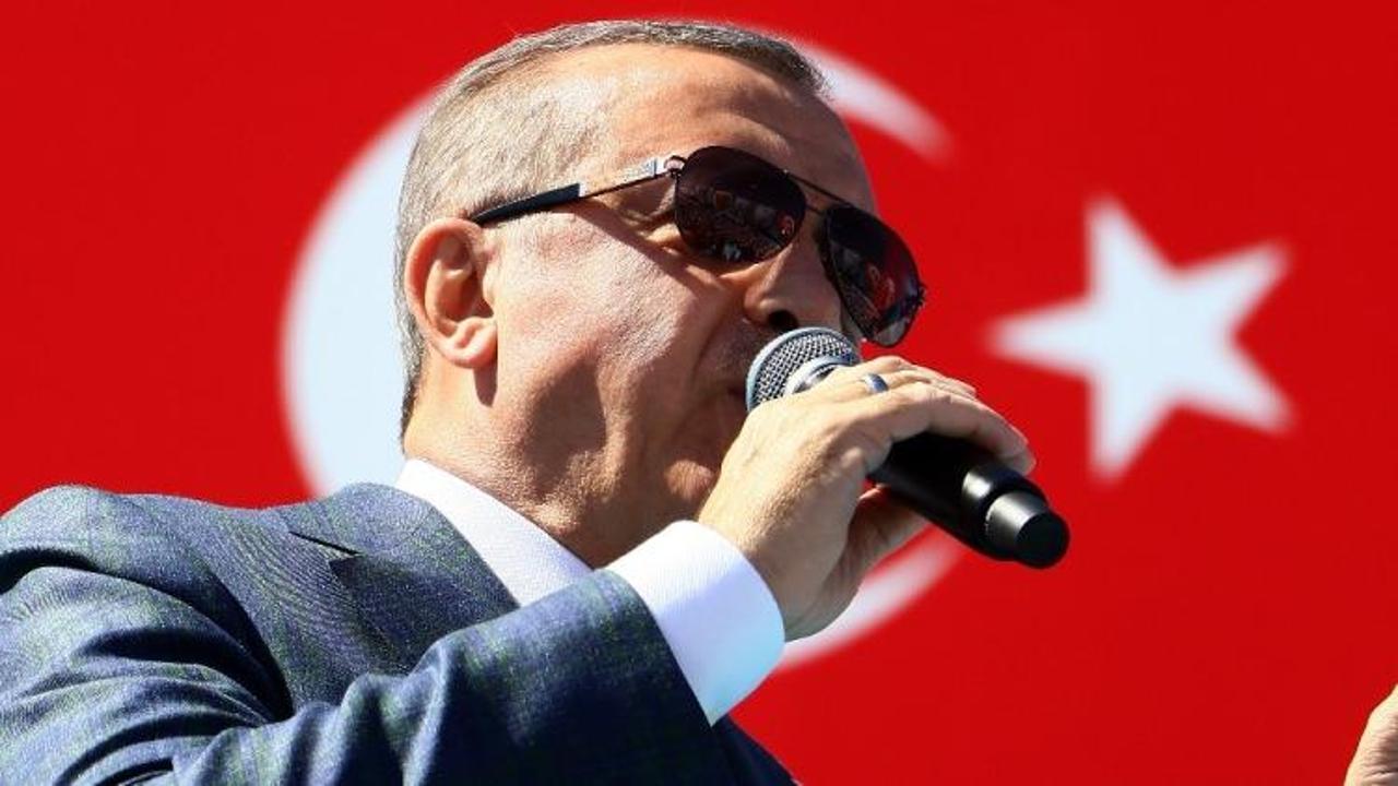 Erdoğan milli sporcuları tebrik etti 