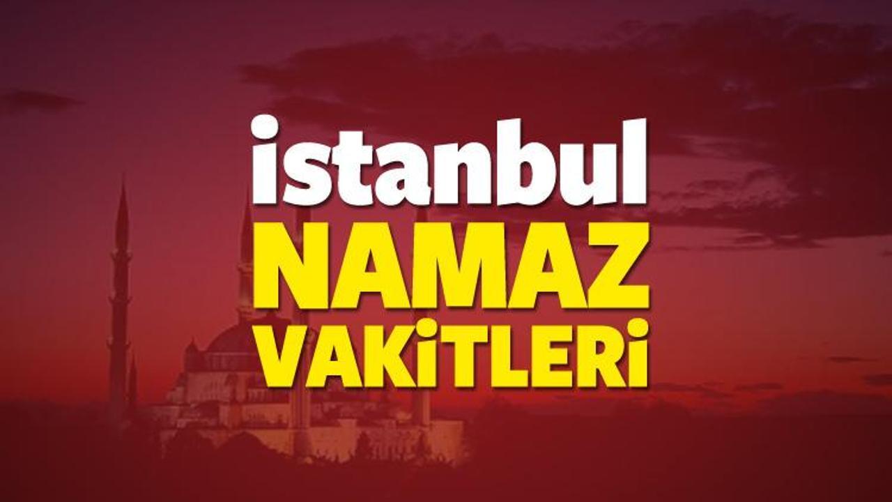 İstanbul'da akşam ve yatsı ezanı saat kaçta? Namaz vakitleri