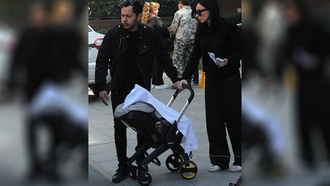 İşte G&uuml;lşen - Ozan &Ccedil;olakoğlu'nun oğlu Azur bebek