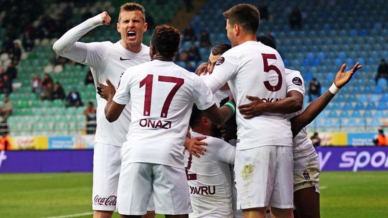 Trabzonspor, Çaykur Rize'yi ateşe attı!