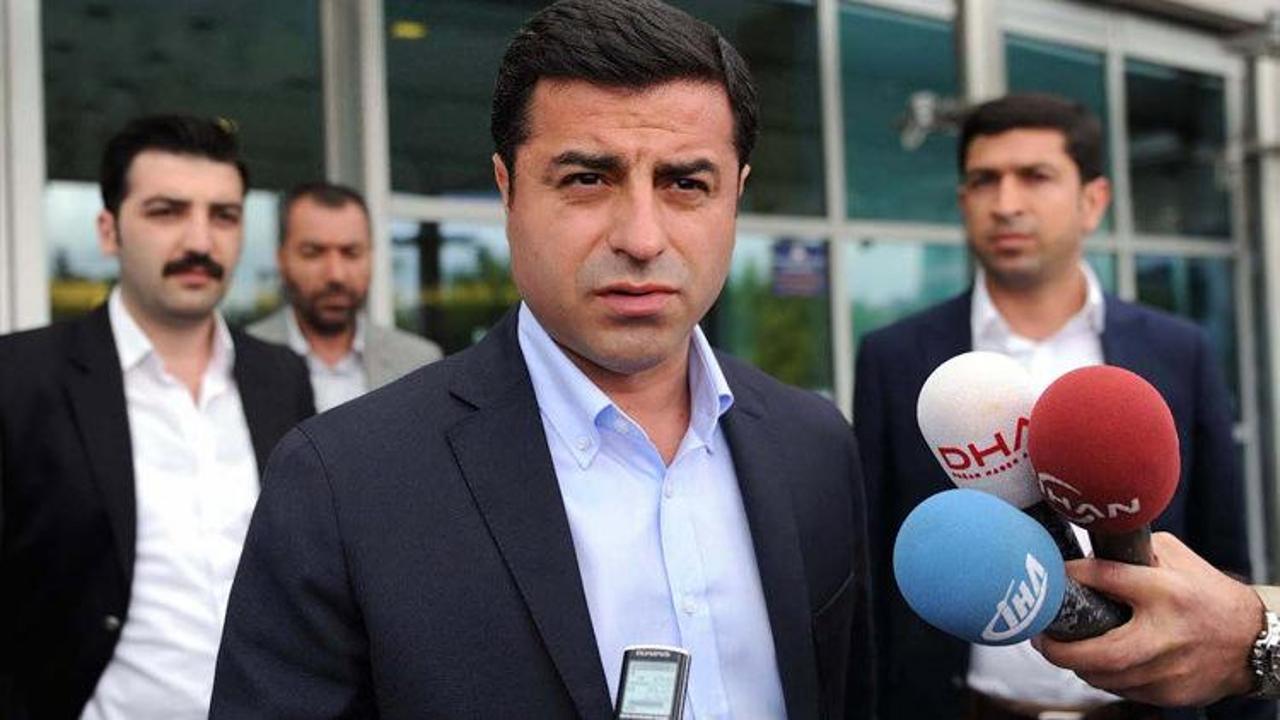 Tutuklu bulunan HDP'li Selahattin Demirtaş hakkında karar verildi