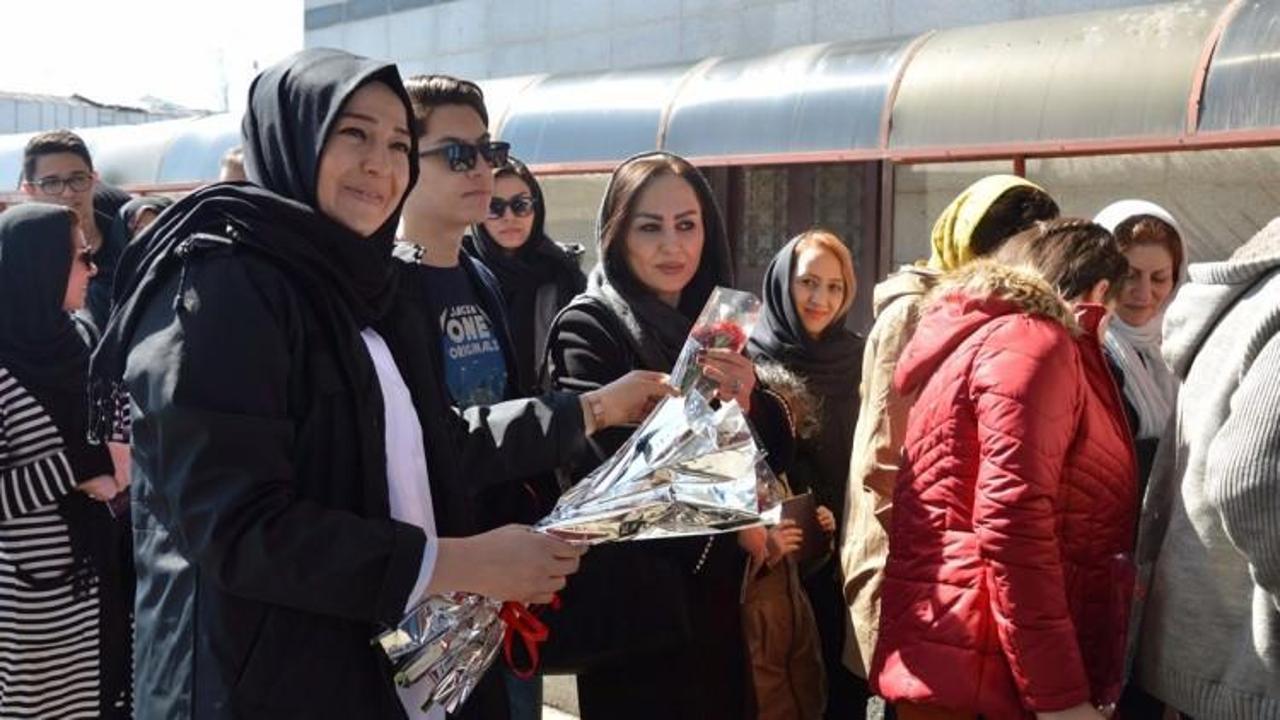 Van'da İranlı turist sevinci!