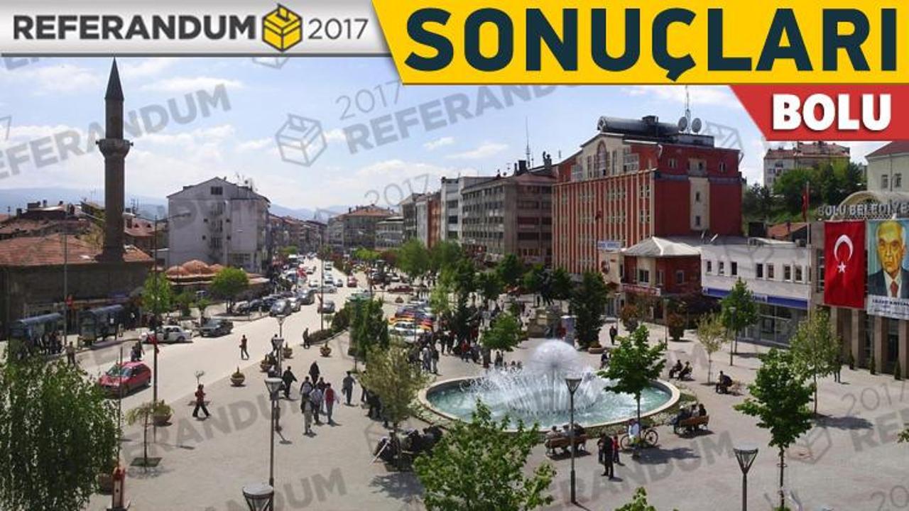 16 Nisan Bolu referandum sonuçları! Kesin sonuçları gör