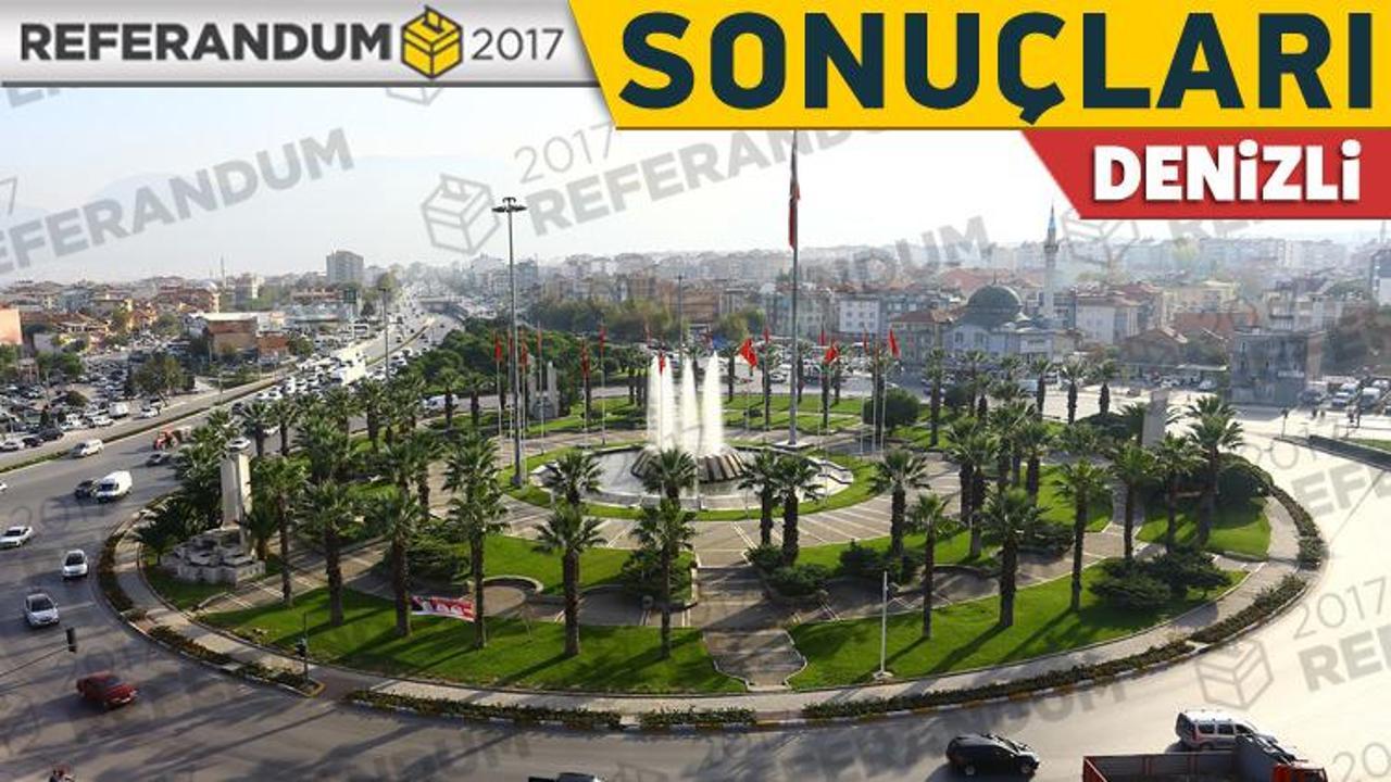 16 Nisan Denizli referandum sonuçlar! Evet mi önde Hayır mı önde?