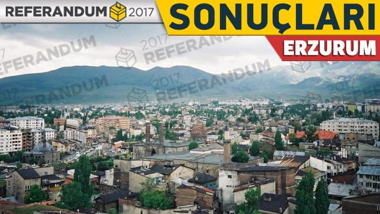 Erzurum 16 Nisan seçim sonuçları! Evet mi Hayır mı kazandı?