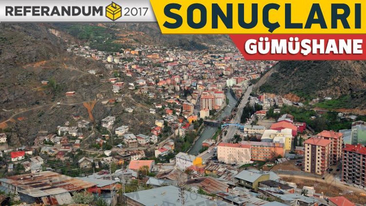 16 Nisan Gümüşhane seçim sonuçlar! Evet mi önde hayır mı?