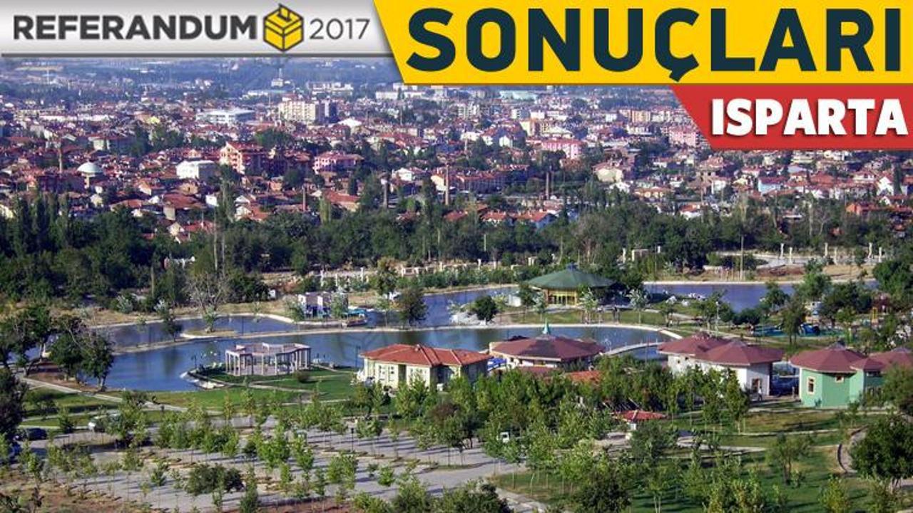 16 Nisan Isparta referandum seçim sonuçlar öğrenme sayfası
