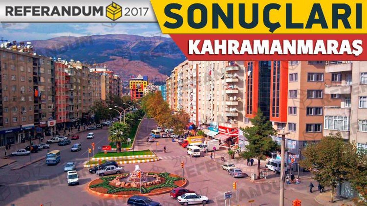 16 Nisan Kahramanmaraş seçim sonuçlar! Kesin sonuçlar...