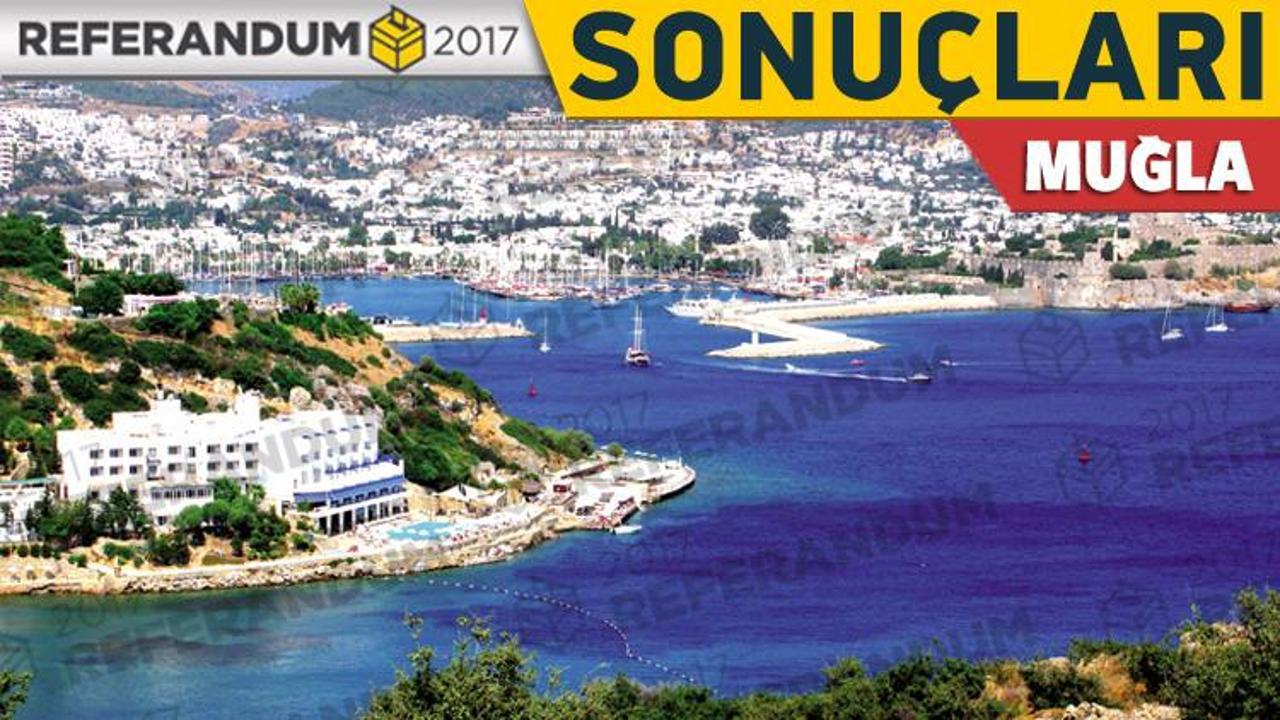 16 Nisan Muğla seçim sonuçları Evet mi Hayır mı önde...