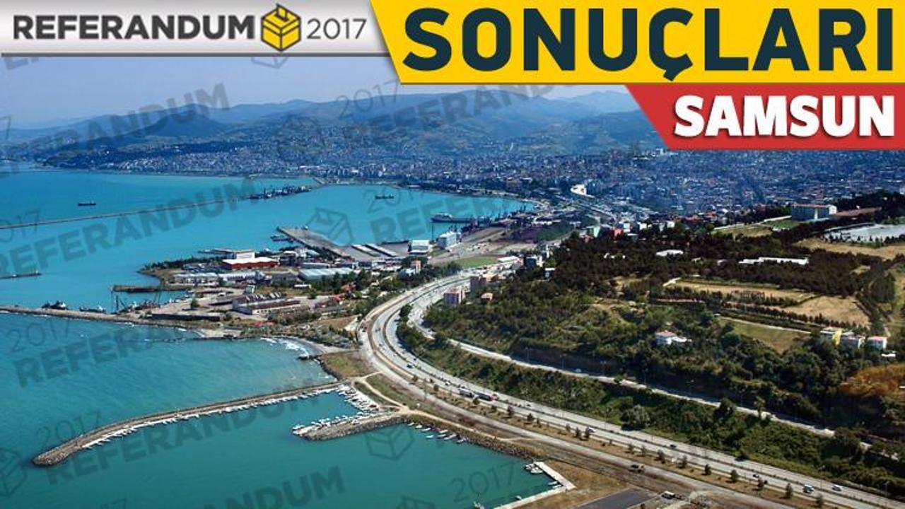 16 Nisan Samsun seçim sonuçları! Evet mi önde hayır mı önde?