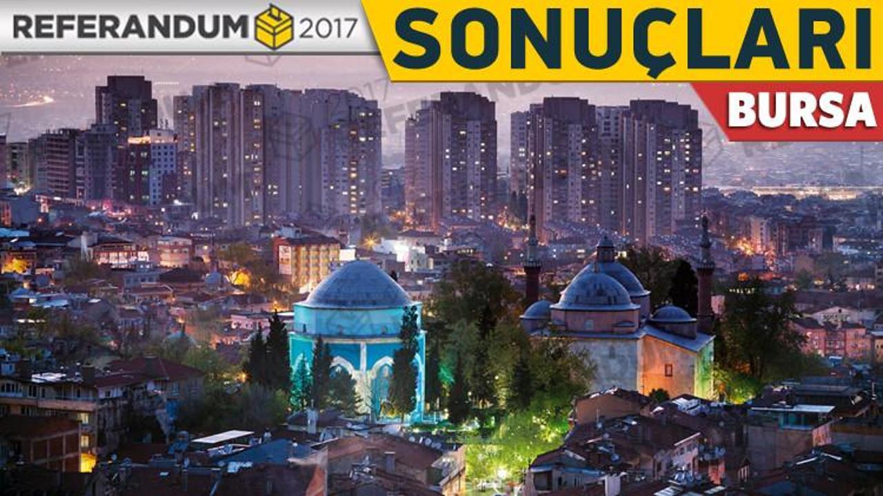 Bursa 16 Nisan seçim sonuçları! Evet mi Hayır mı kazandı?