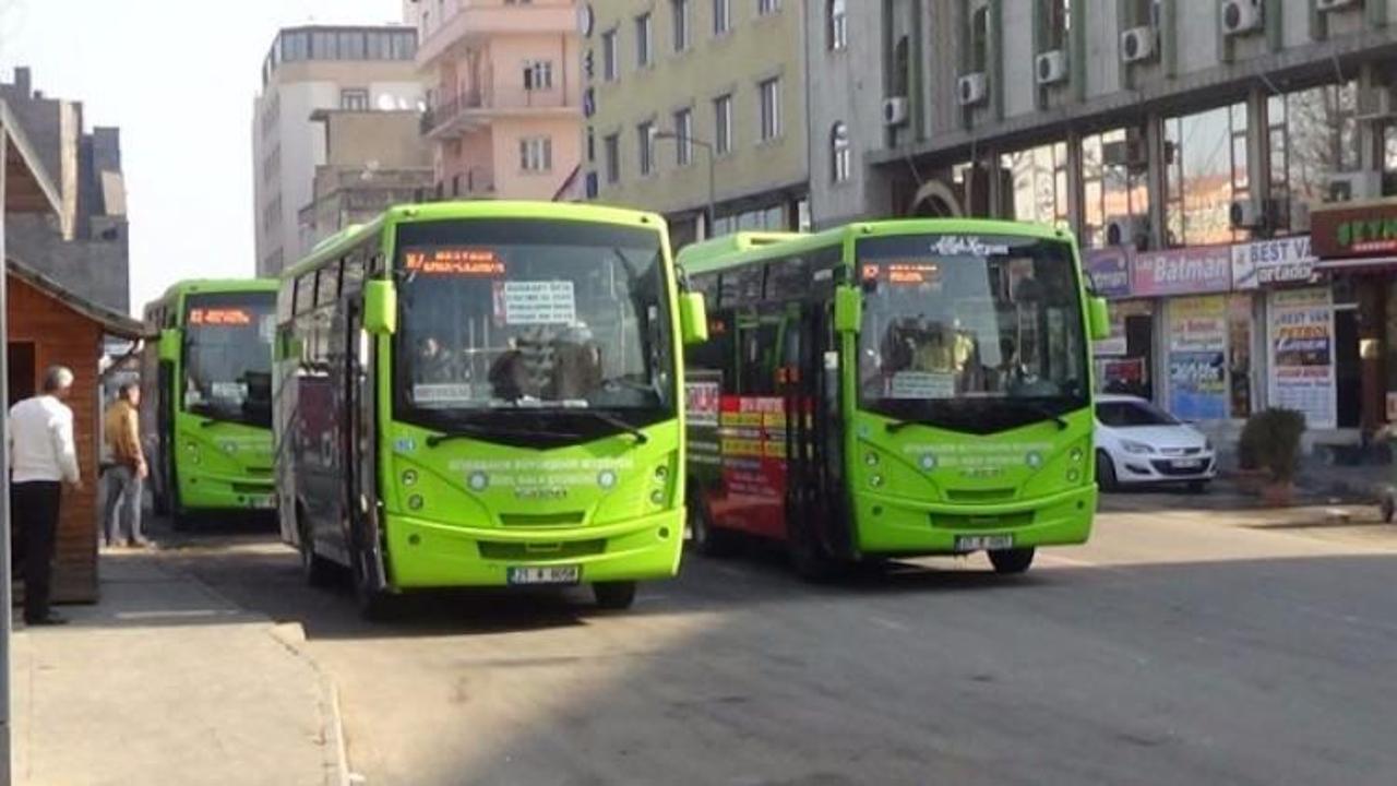 Diyarbakır'da toplu taşıma yarın ücretsiz