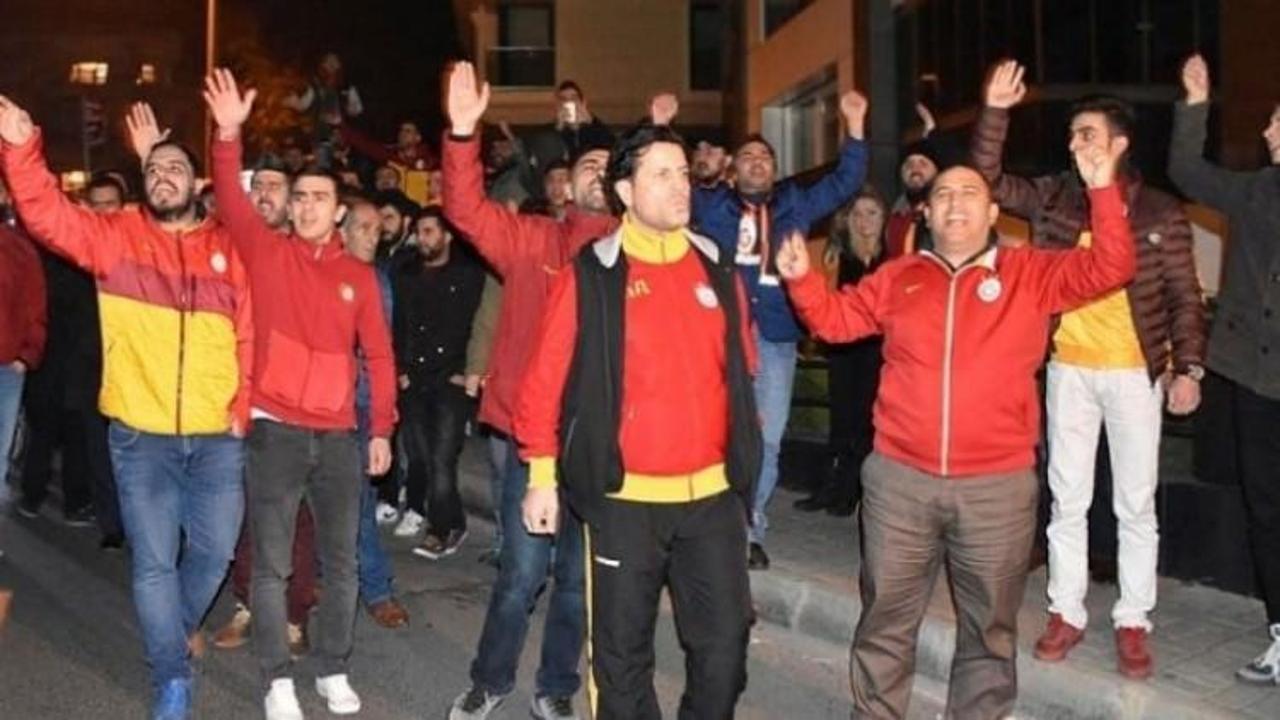 Galatasaray'a Florya'da protesto