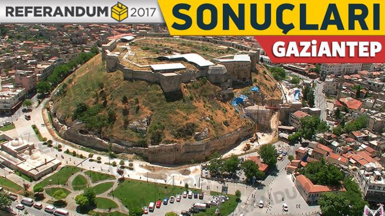 Gaziantep 16 Nisan seçim sonuçları! Evet ve Hayır yüzde kaç?