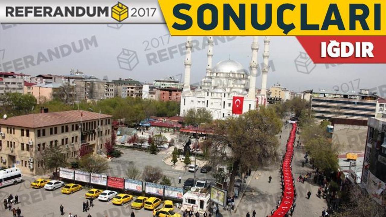 Iğdır 16 Nisan seçim sonuçları! Evet mi Hayır mı kazandı?
