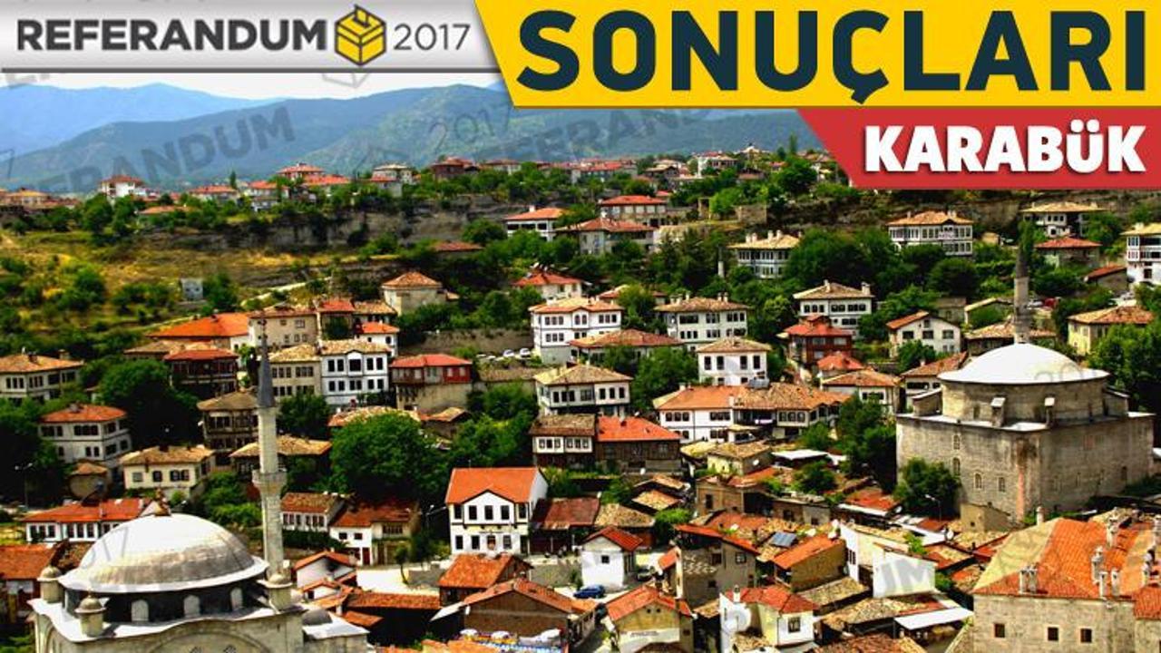 Karabük seçim sonuçları öğren! 16 Nisan evet mi önde hayır mı?