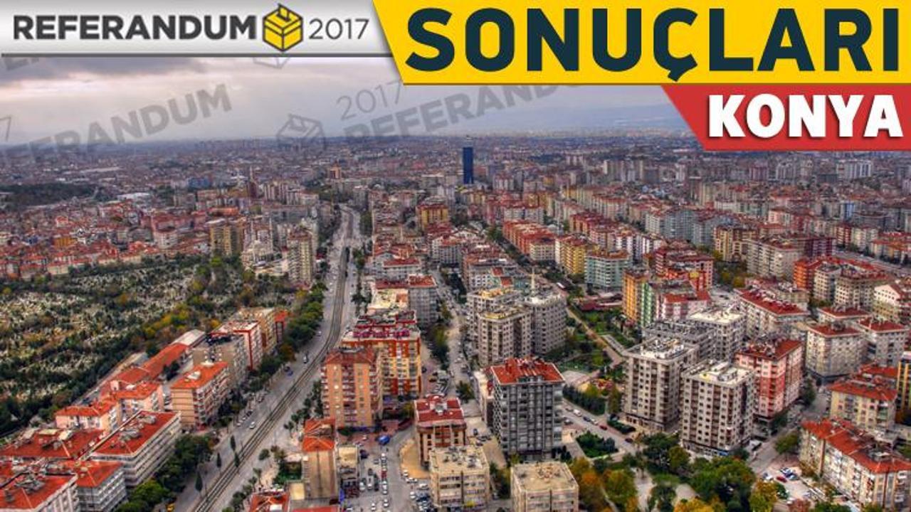 Konya seçim sonuçları! Evet mi Hayır mı kazandı?