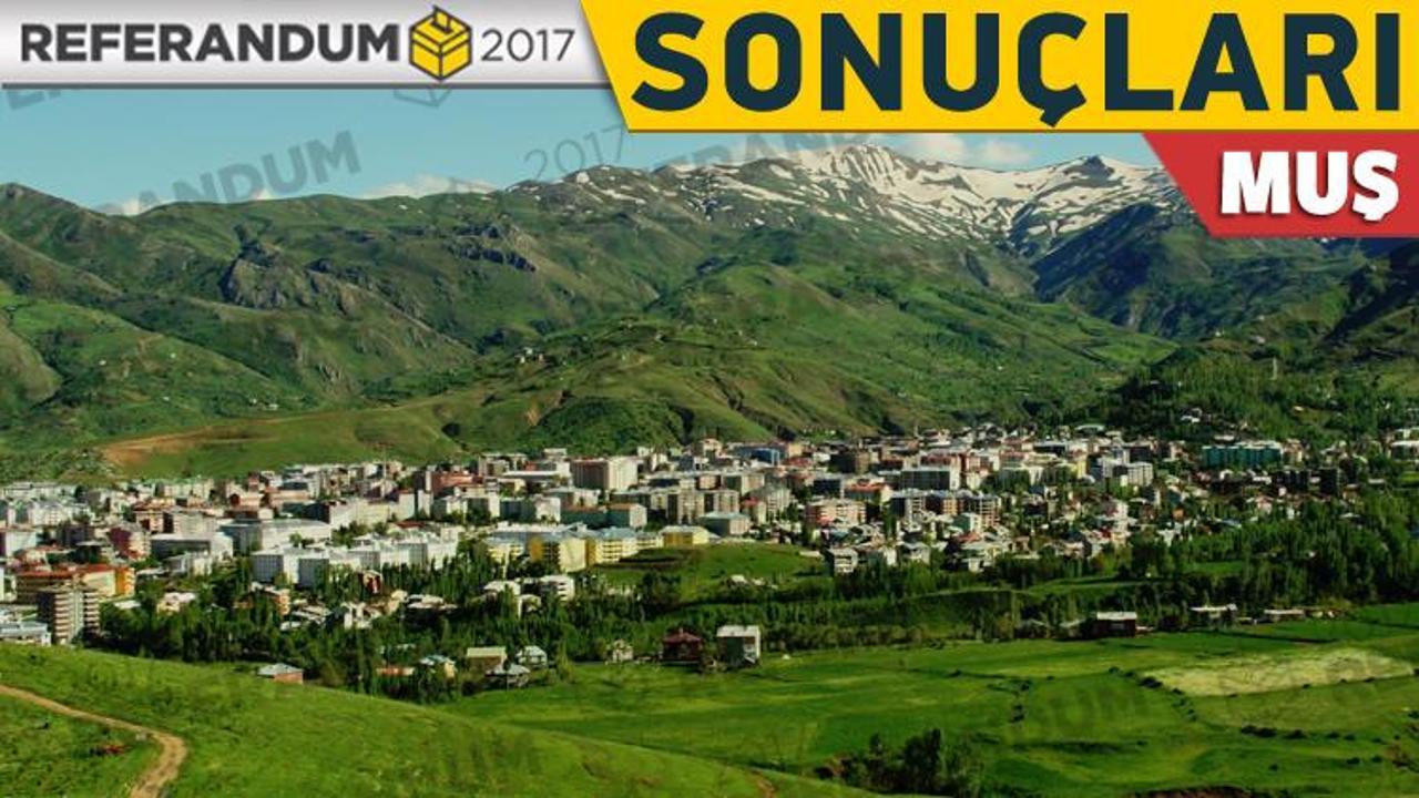 Muş 16 Nisan seçim sonuçları! Evet mi Hayır mı kazandı?