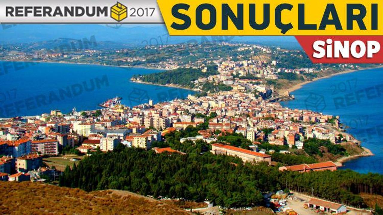 Sinop 16 Nisan seçim sonuçları! Yüzde kaç evet ve hayır var?