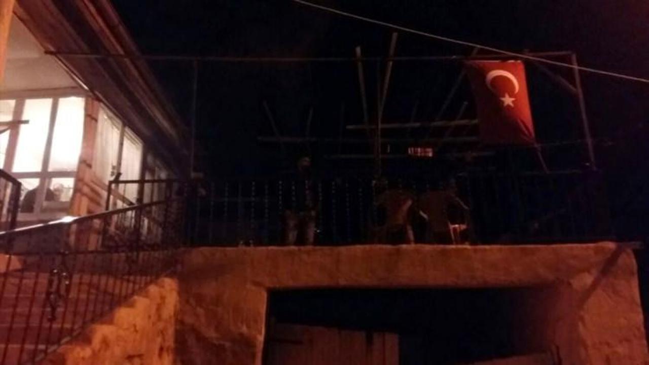 Tunceli'de polis helikopterinin düşmesi