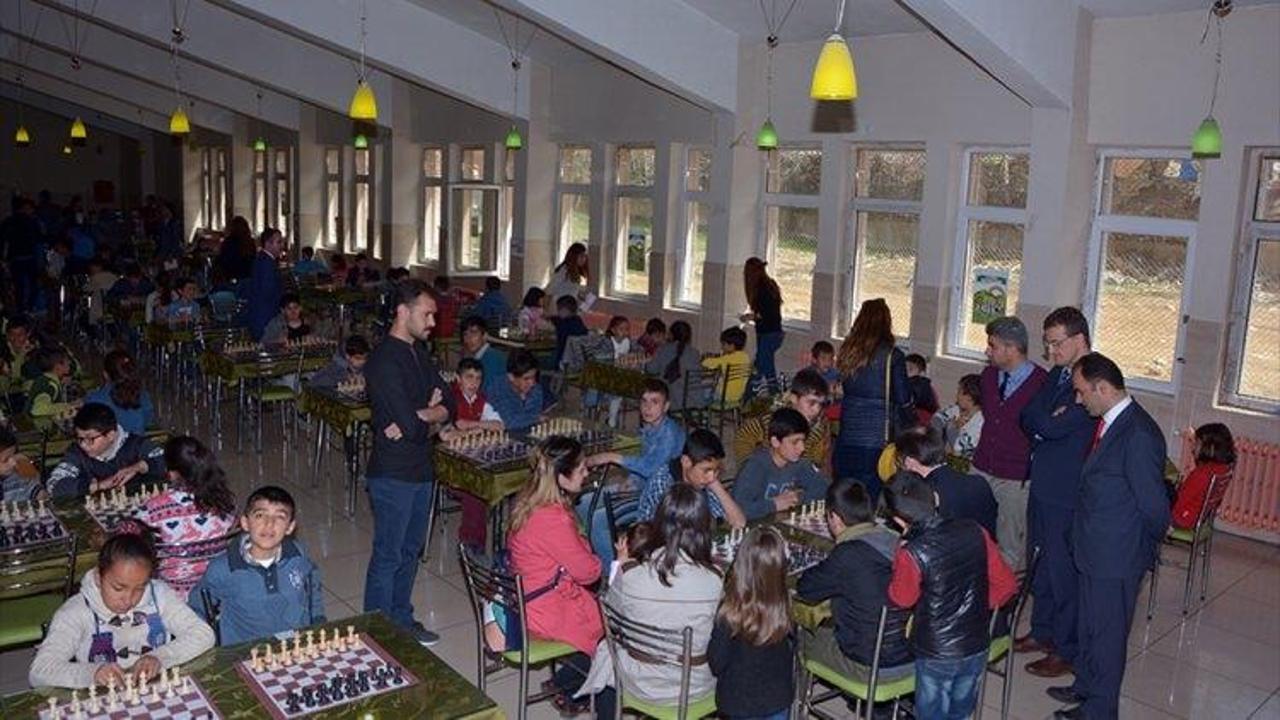 Çatak'ta satranç turnuvası