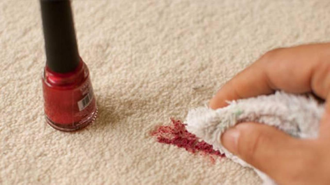 İşte oje lekesini &ccedil;ıkartmanın yolu!