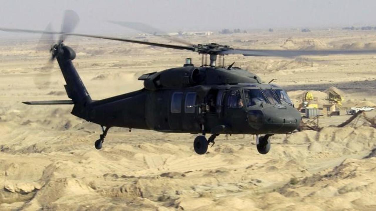 Suudi Arabistan'a ait helikopter düştü: 12 ölü