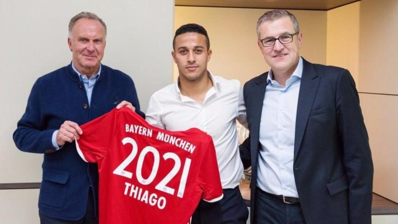 Bayern'den Thiago'ya yeni sözleşme!