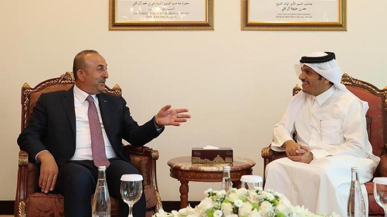 Dışişleri Bakanı Çavuşoğlu Katar'da