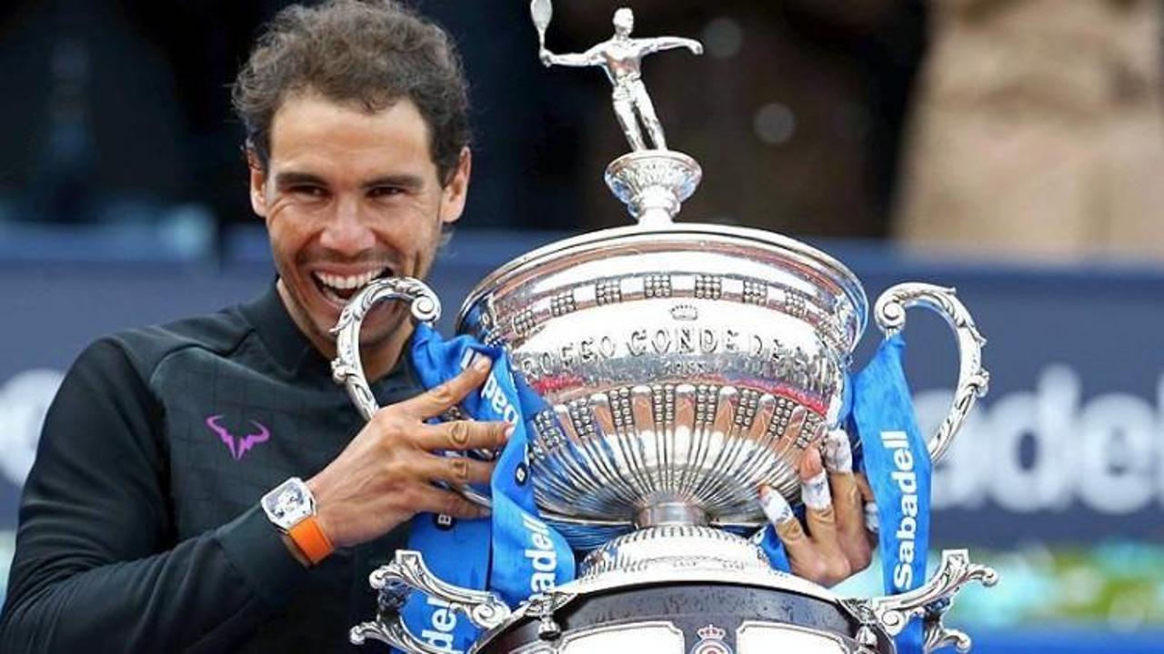 Nadal Barcelona'da 10. kez şampiyon