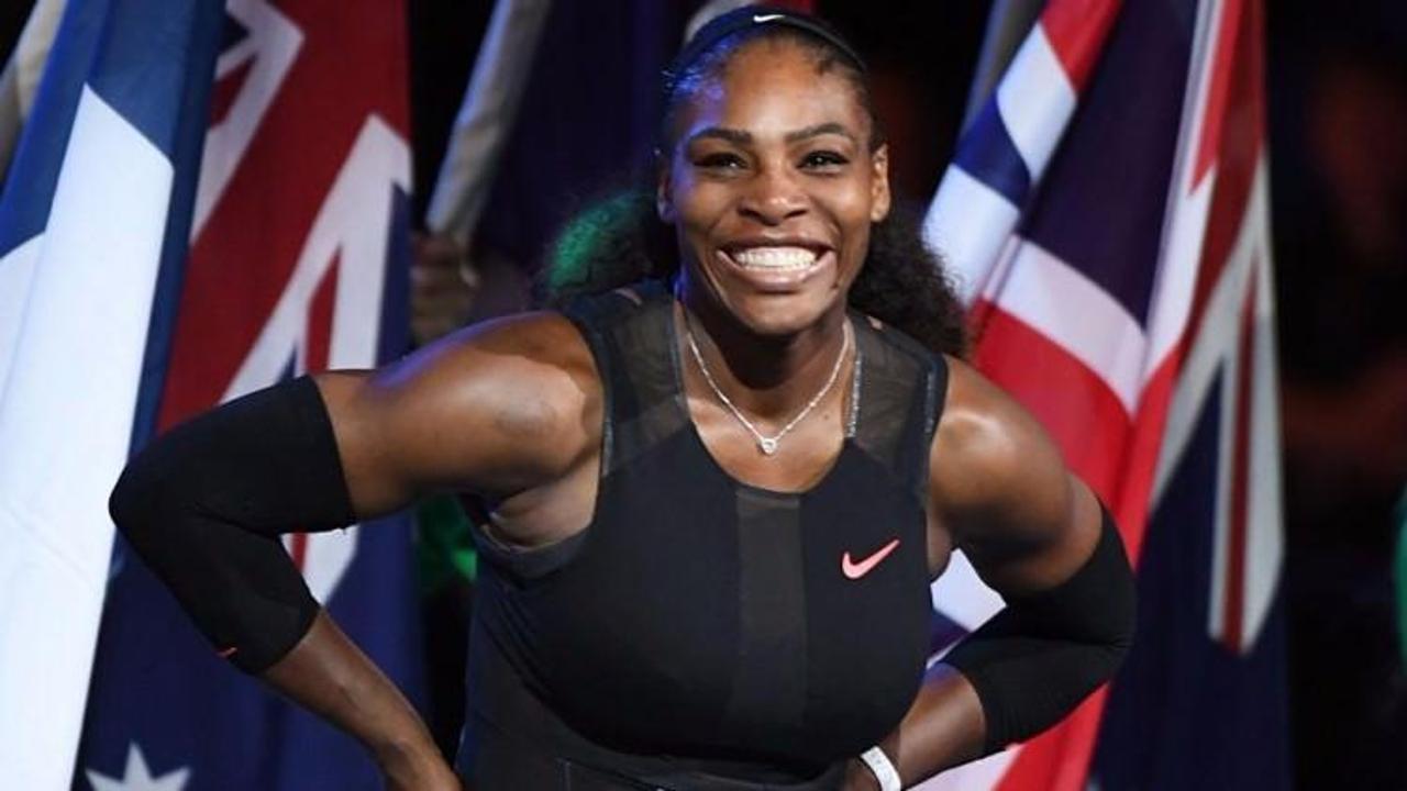 Bebeği olan Serena Williams Avustralya'da dönüyor