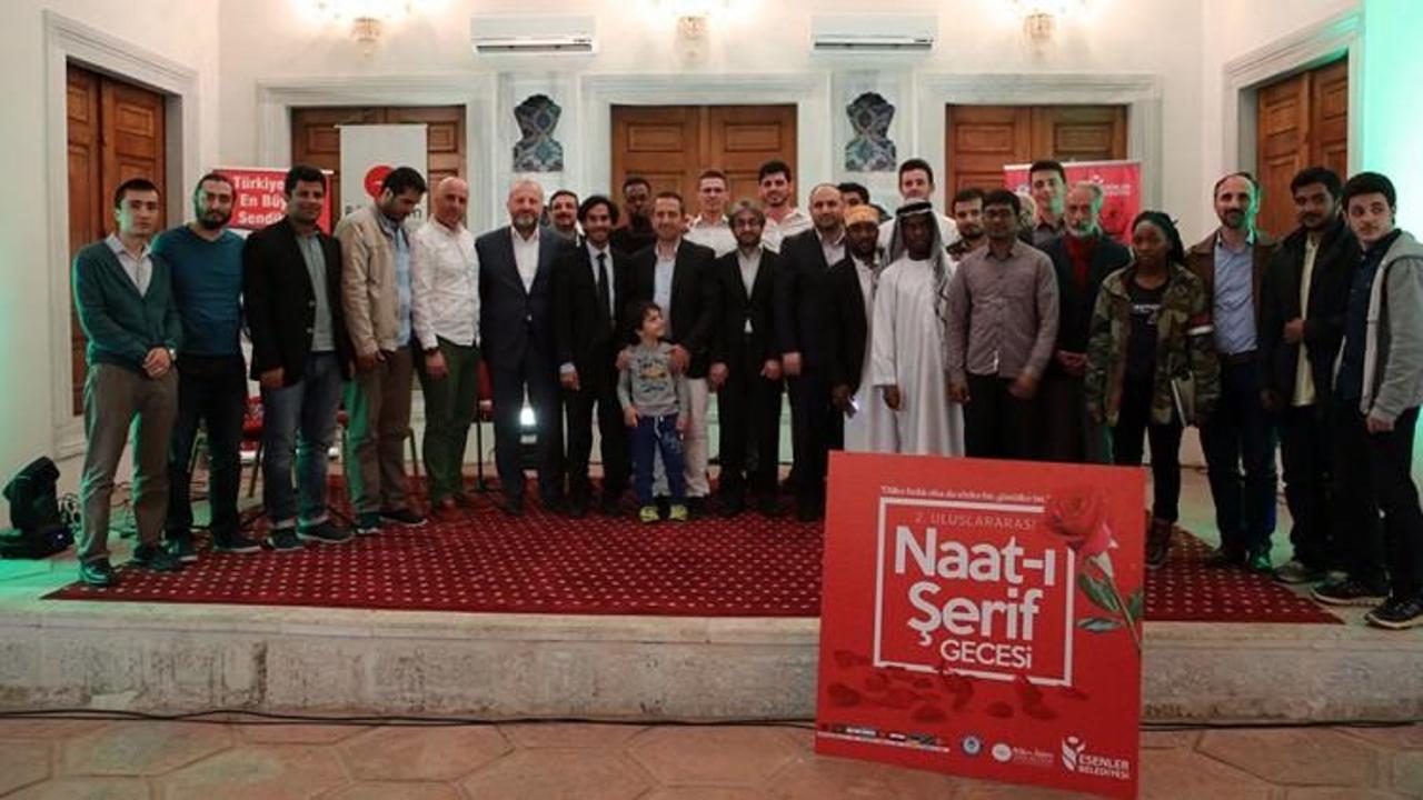9 ülkeden gençler naat okudu