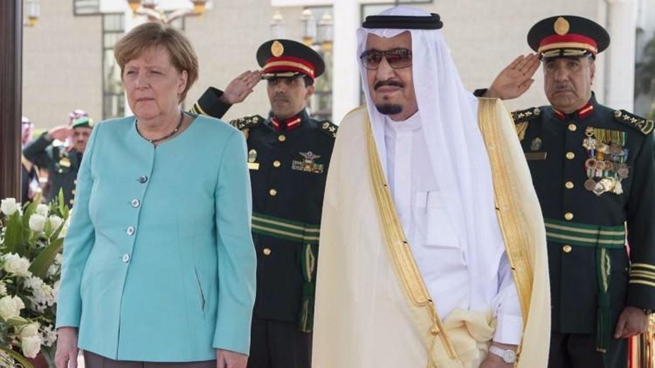 Almanya Başbakanı Merkel, Suudi Arabistan'da