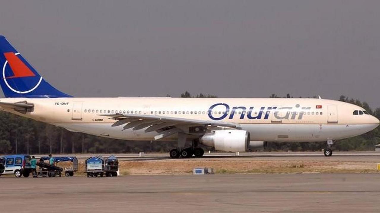 Onur Air'in Moskova uçuşları başladı